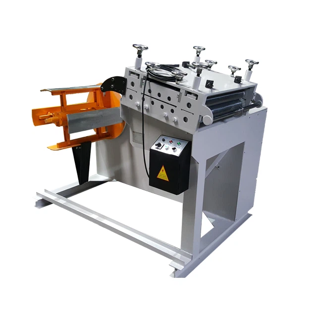 แผ่นโลหะ Uncoiler ยืด